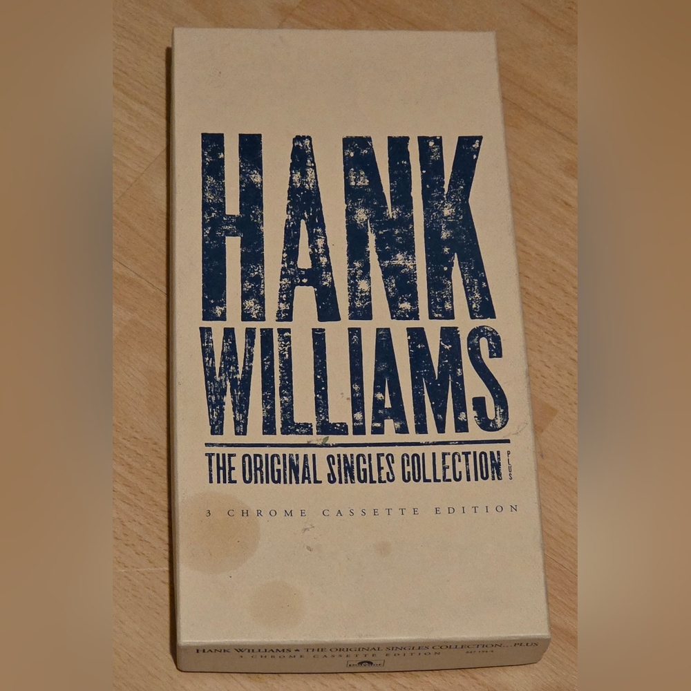 Hank Williams The Original Singles Collection Plus 3 Chrome Cassette Edition